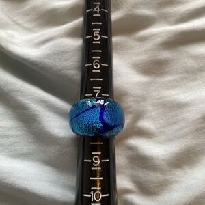 Blue Thick Vintage Ring 8